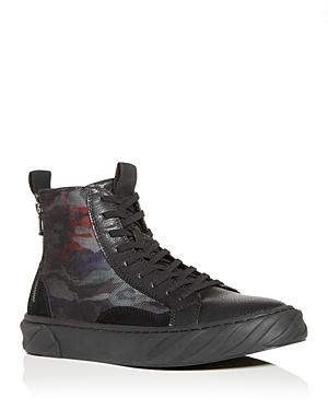 Karl Lagerfeld Paris Men's High Top Sneakers