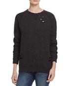 Nation Ltd Distressed Sweatshirt - 100% Bloomingdale's Exclusive