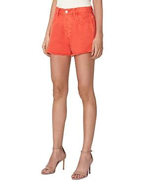 7 For All Mankind Easy Ruby Cut Off Jean Shorts In Tigerlily