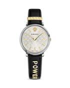 Versace V-circle Manifesto Edition Watch With Interchangeable Straps, 38mm