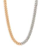 Aqua Thick Chain Collar Necklace, 14-17 - 100% Exclusive