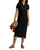 Polo Ralph Lauren Mesh Midi Polo Dress