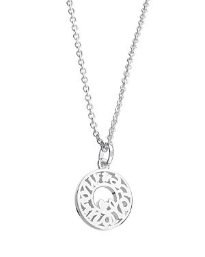 Tous Sterling Silver Mama Pendant Necklace, 16