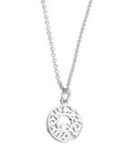 Tous Sterling Silver Mama Pendant Necklace, 16