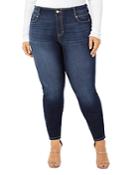 Liverpool Los Angeles Plus Gia Glider Skinny Ankle Jeans In Payette