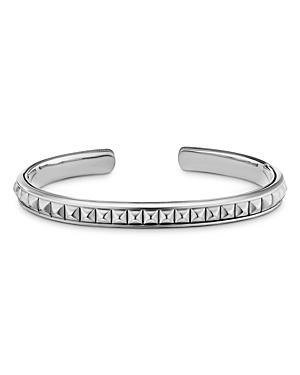 David Yurman Sterling Silver Pyramid Cuff Bracelet
