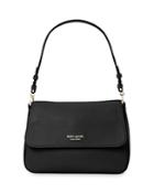 Kate Spade New York Hudson Pebbled Leather Medium Convertible Flap Shoulder Bag