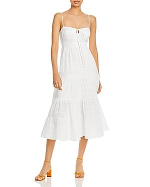 Wayf Drawstring Cup Midi Dress