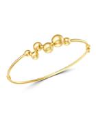 Bloomingdale's Beaded Bangle Bracelet In 14k Yellow Gold - 100% Exclusive
