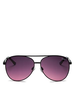 Quay Women's Quay X Chrissy Teigen Vivienne Aviator Sunglasses, 60mm