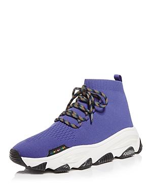 Kurt Geiger London Men's Lettie Knit Lace Up Sneakers