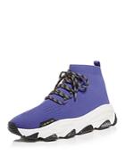 Kurt Geiger London Men's Lettie Knit Lace Up Sneakers