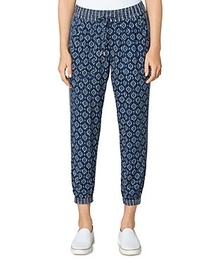 Liverpool Los Angeles Elastic Waist Cropped Joggers