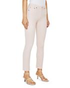Ag Slim Straight Jeans In Vintage Pink