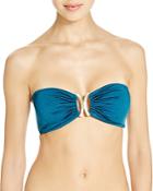 Milly Seagrass Elba Bandeau Bikini Top