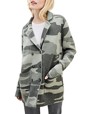 Splendid Gwen Camo Print Blazer