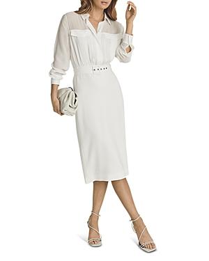 Reiss Farah Belted Utility Dress