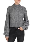 The Kooples Merino Wool-blend Turtleneck Sweater