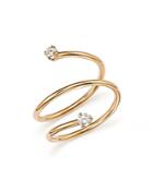 Zoe Chicco 14k Yellow Gold Wrap Ring With Diamonds