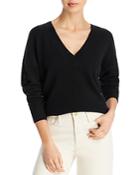 Aqua Cashmere V Neck Sweater - 100% Exclusive