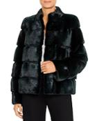 Maximilian Furs Mink Fur Short Coat - 100% Exclusive