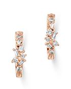 Bloomingdale's Diamond Scatter Small Hoop Earrings In 14k Rose Gold, 0.25 Ct. T.w. - 100% Exclusive