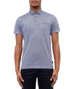 Ted Baker Woven Collar Regular Fit Polo
