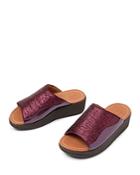 Fitflop Women's Myla Metallic Slide Sandals