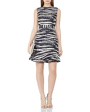 Reiss Crystal Fit-and-flare Dress