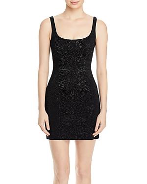 St. John Embellished Knit Mini Dress