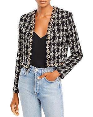 Alice And Olivia Zeta Cropped Jacket