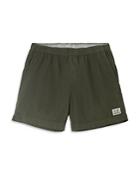 C.p. Company Garment Dyed Logo Patch Swim Shorts