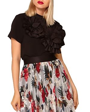 Gracia Flower Decor Top (51% Off) - Comparable Value $82