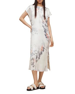 Allsaints Etta Koura Printed Maxi Dress