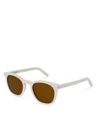 Saint Laurent 28-007 Square Sunglasses, 49mm