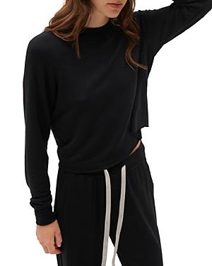 Splits59 Warm Up Crop Fleece Sweatshirt
