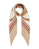 Burberry Two Lovers Archive Print Silk Scarf