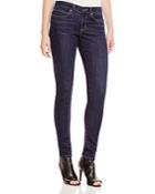 Eileen Fisher Petites Skinny Jeans In Washed Indigo