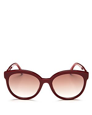 Fendi Mirrored Round Sunglasses, 56mm