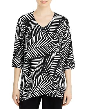Caroline Rose Printed Side Fall Tunic