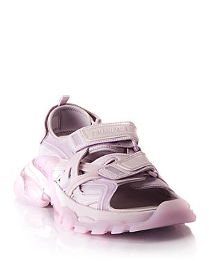 Balenciaga Women's Track Clear Strap Sandals
