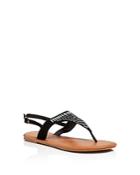 Capelli Girls' Faux Leather Sandals - Little Kid, Big Kid - Compare At $24