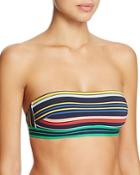 Stella Mccartney Stripe Bandeau Bikini Top