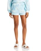 Aqua Tie-dye French Terry Shorts - 100% Exclusive