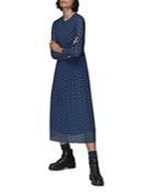 Whistles Gingham Check Pleated Dress