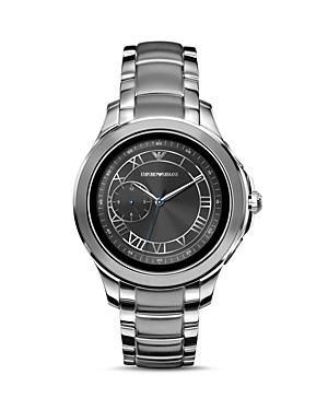 Emporio Armani Stainless Steel Touchscreen Smartwatch, 43mm