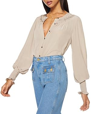 Ramy Brook Isla Peasant Top