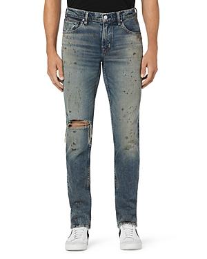 Hudson Blake Slim Fit Straight Jeans