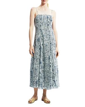 Theory Cami Volume Silk Dress
