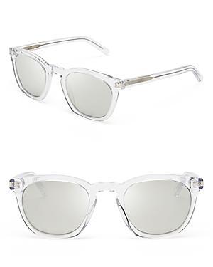 Saint Laurent Mirrored Wayfarer Sunglasses